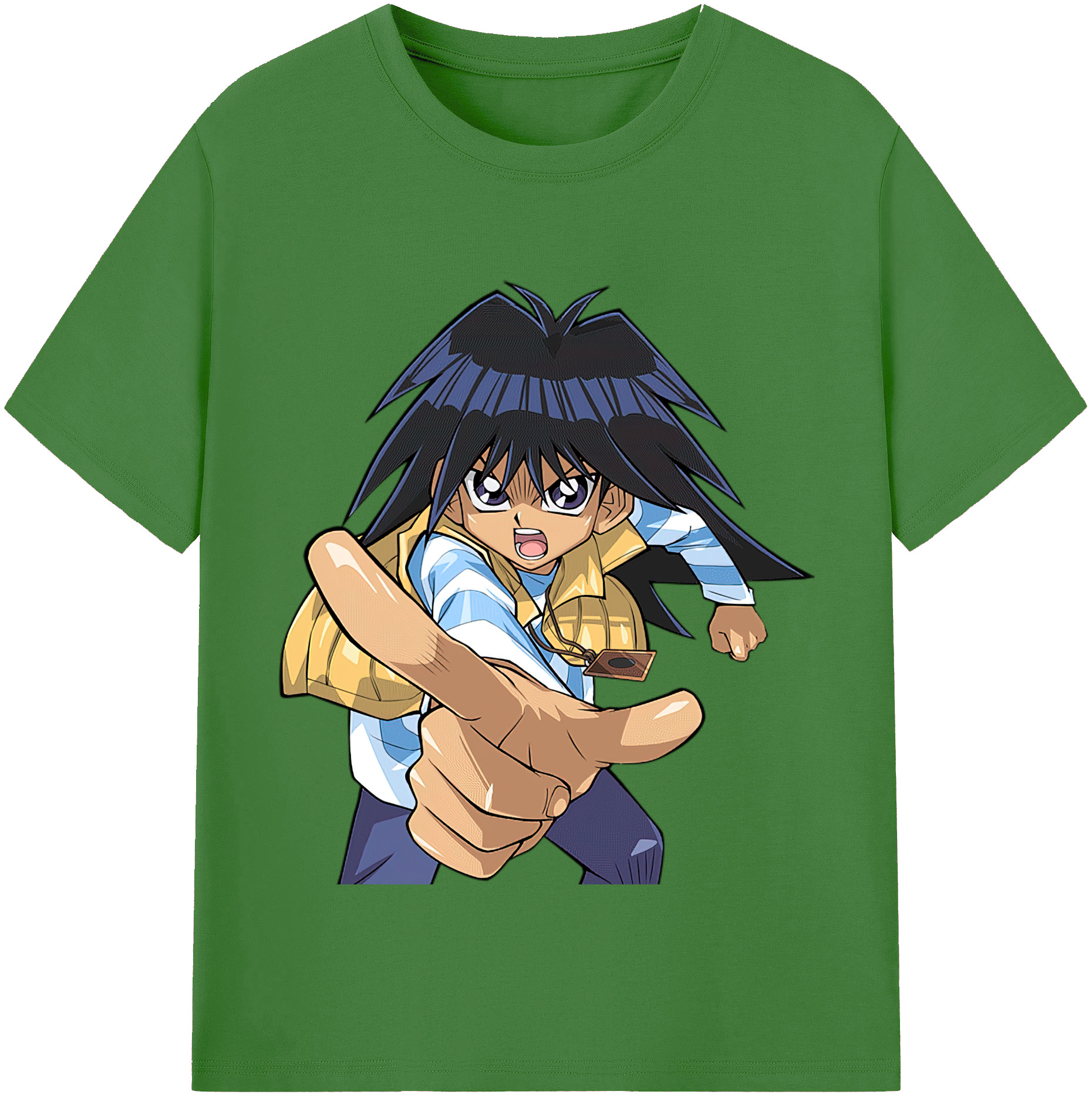 （画像用） 遊☆戯☆王 Yu-Gi-Oh! レディースカジュアルプリントTシャツ（綿100％）